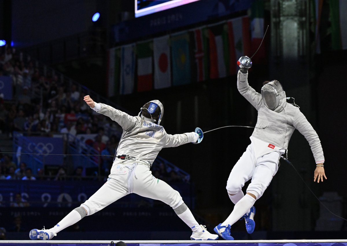 FIE_fencing's tweet image. Team Hungary🇭🇺 takes the silver🥈👏

@Paris2024 @Olympics @Korea_Olympic
#fencing #RoadToParis #OlympicGames #Olympics #Paris2024
📸 ©️ FIE 2024/Augusto Bizzi &amp;amp; Eva Pavia