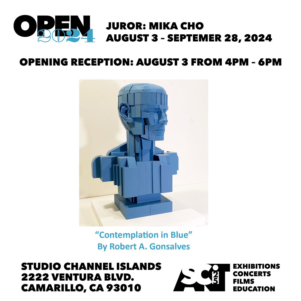 I have a sculpture in the Open 2024 show in Camarillo, CA. And yes, I used AI to help design the piece, "Contemplation in Blue."

studiochannelislands.org/open24/
#ai #ml #3dprint