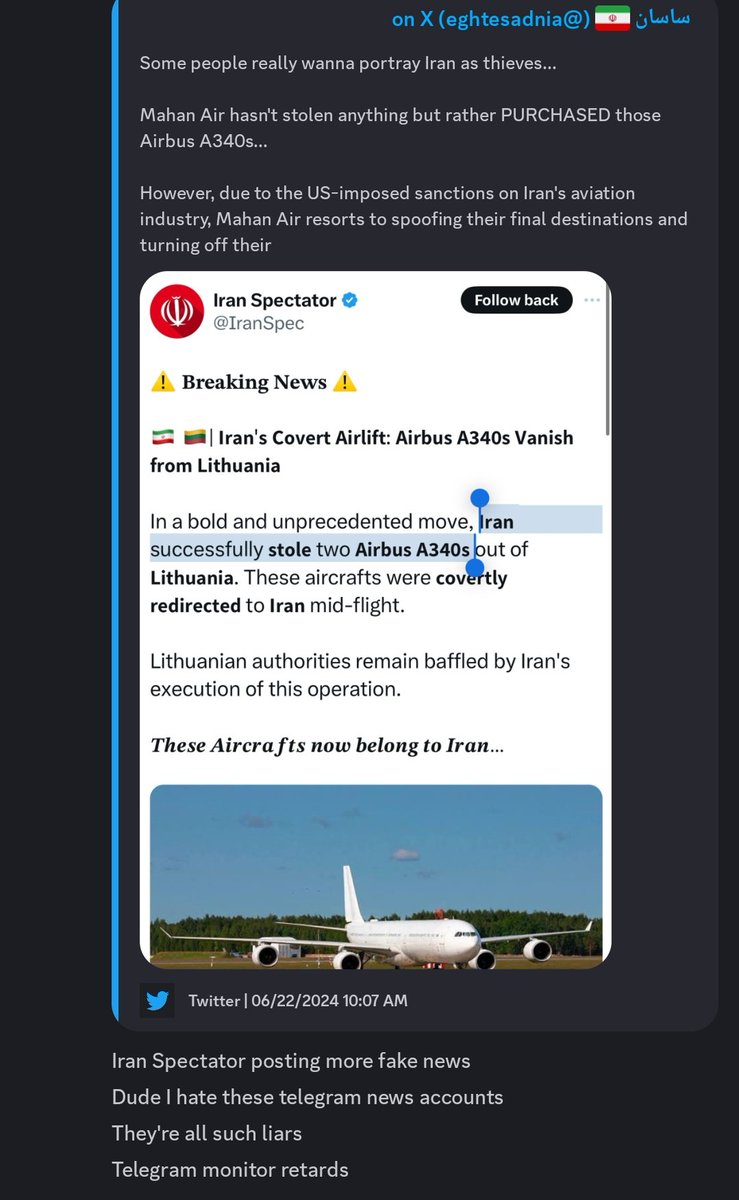 FORTRESSMAXXING's tweet image. I, alongside I'm sure many others, am tired of worms like the grifting liars screenshoted below constantly posting lies, fake news, clickbait, or other nonsense for engagement, clout, or revenue.

This is why Im helping launch @RTSG_News. Go follow. Launching soon.

#RealNewsOnly
