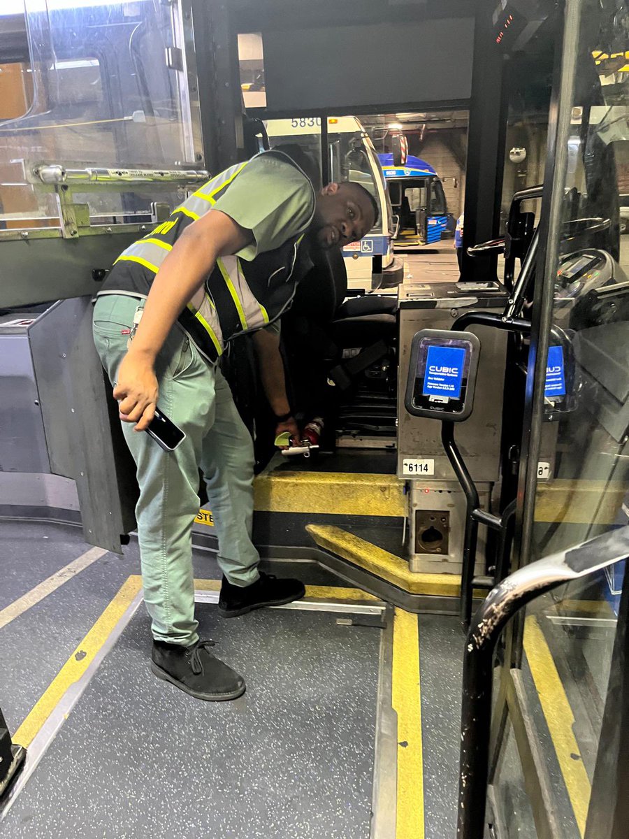 local100_1's tweet photo. Safety Inspections at @mtamabstoa Tuskegee &amp; Gunhill Depot where many safety violations were observed including outdated or un inspected fire 🔥 extinguishers. Public safety has to be the primary goal. what say you @MTA ? https://t.co/X8ZHC8UFn8