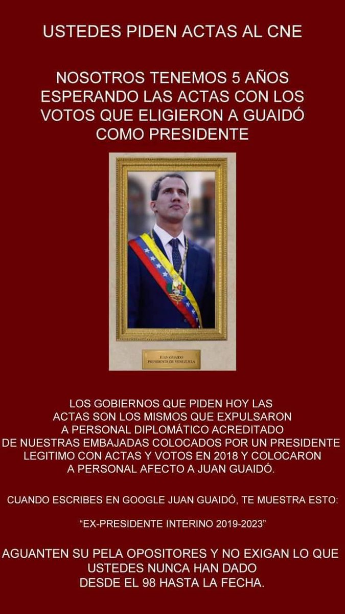 Hablando de actas 🤔