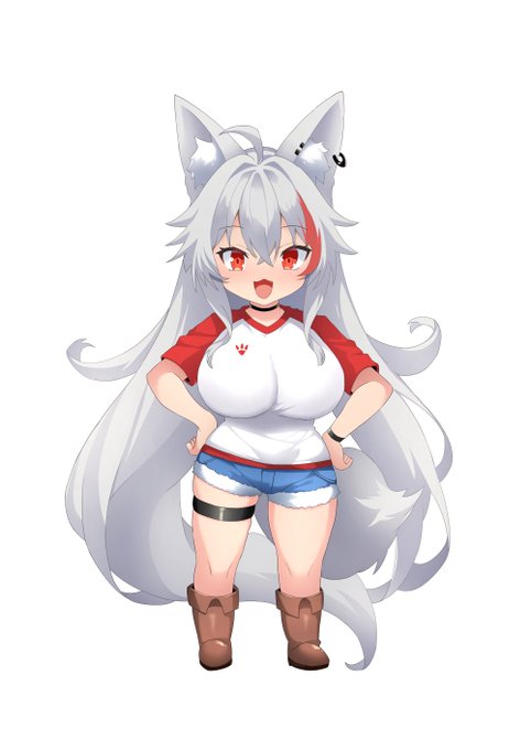 ちびキャラ牙部りんかさん(@xxx_GabuRin)
 #がぶがぶアート 