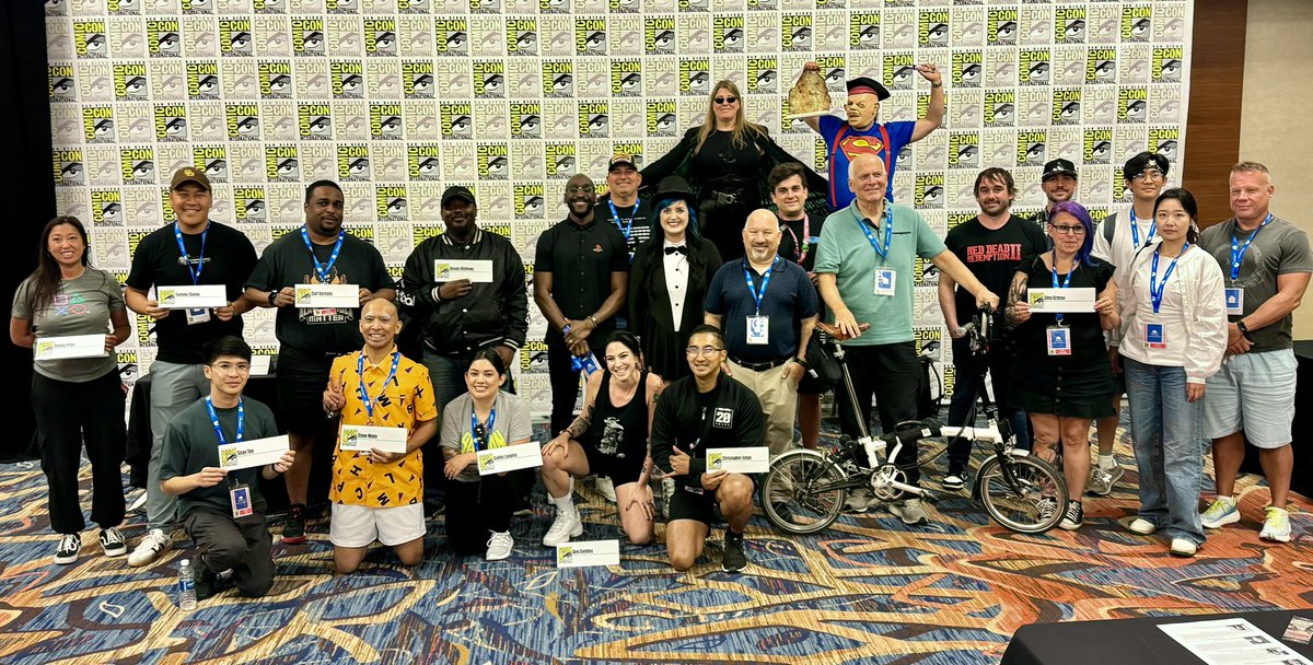 Kate Edwards (@geogrify) on Twitter photo We had a fantastic <a href="/Comic_Con/">Comic-Con International</a> last week! The #gamedev panels and sessions were at max capacity, so great to have my industry colleagues help with mentoring and sharing their expertise!
And of course always having a blast with #cosplay! We had a fantastic <a href="/Comic_Con/">Comic-Con International</a> last week! The #gamedev panels and sessions were at max capacity, so great to have my industry colleagues help with mentoring and sharing their expertise!
And of course always having a blast with #cosplay!
