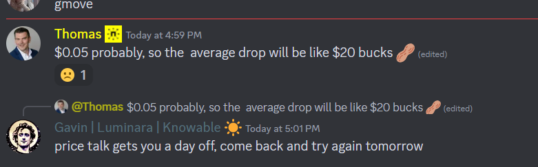 Namada is now censoring price talk and tokenomics talk. They realize they're fucking retards and that $NAM will fail. No project can survive a 100% token unlock on Day 1. Anoma is greedy, lazy, inept, slow, and hates their users/community. $ATOM $DYM #crypto #bitcoin #defi