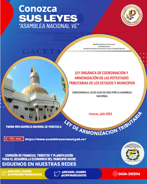 #SabiasQué | La nueva Ley Orgánica de Coordinación y Armonización de las Potestades Tributarias simplifica trámites ante la Administración Estatal y Municipal. ¡Menos papeleo, más eficiencia! 💼🚀 #Tributación #LeyOrgánica