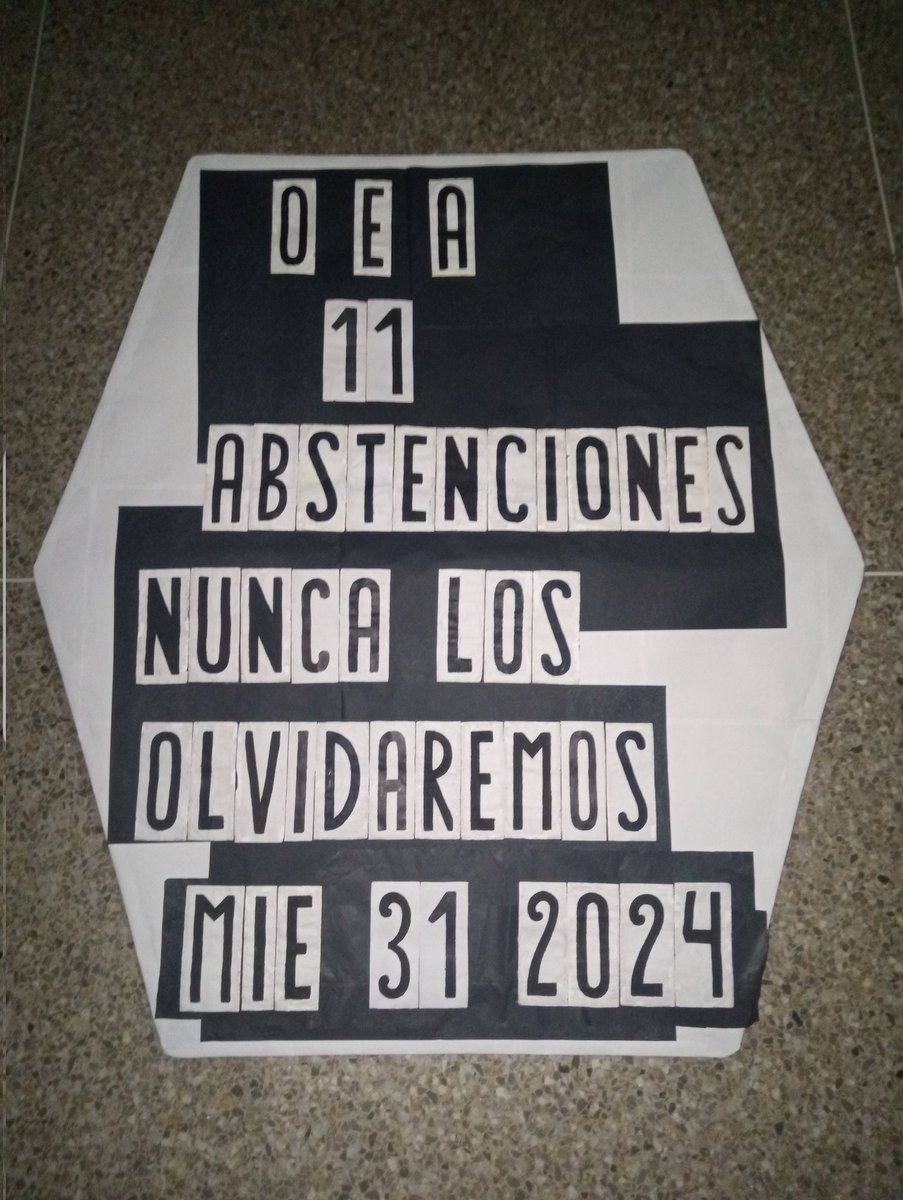 #OEA #PresosPoliticos #VenezuelaLibredeDictadura #LibertadParaVenezuelaYa #DerechosHumanos