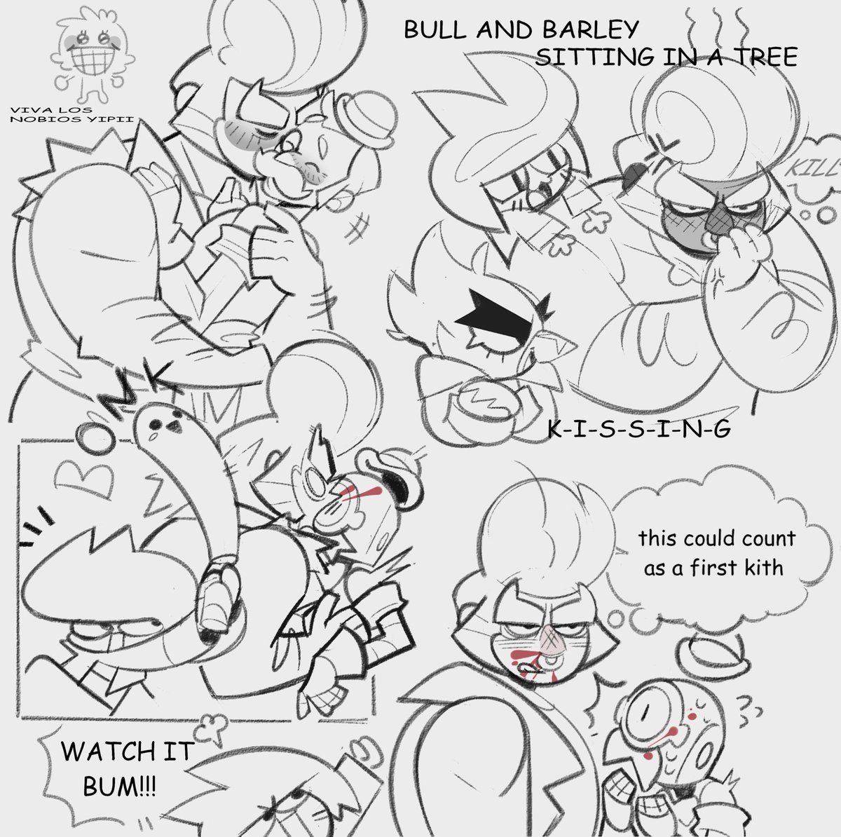 sillierpitt's tweet photo. This one goes to the 4 Barley fans that follow me 🔥 (he's the only thing I've been able to draw 💔) 
[ #BrawlStars ] https://t.co/yfnZIvseYr