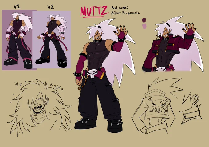 oc / psst hey. look at my characters. they have good refs now. my original characters 