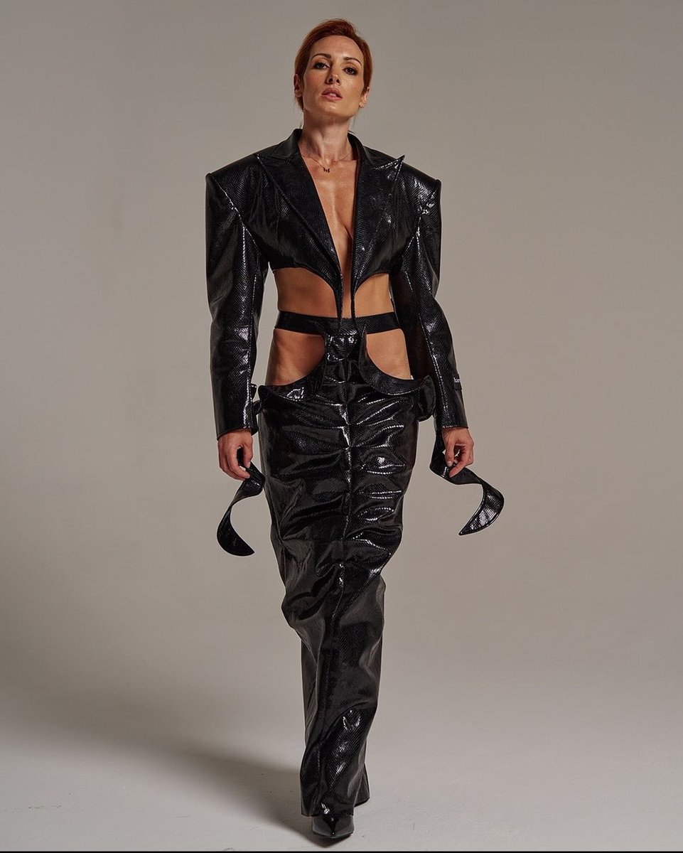 I took a break from my vacation by slaying in leather.