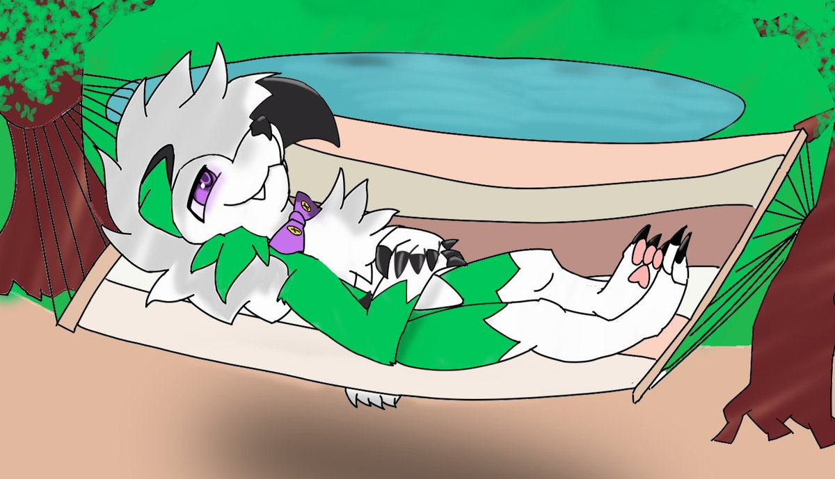 Lycanroxxx's tweet image. Summer vibes~ 

🎨: me