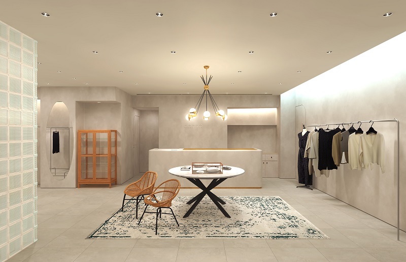 辺見えみり さんディレクターの新ブランド「#conte（コンテ）」 LOOK第