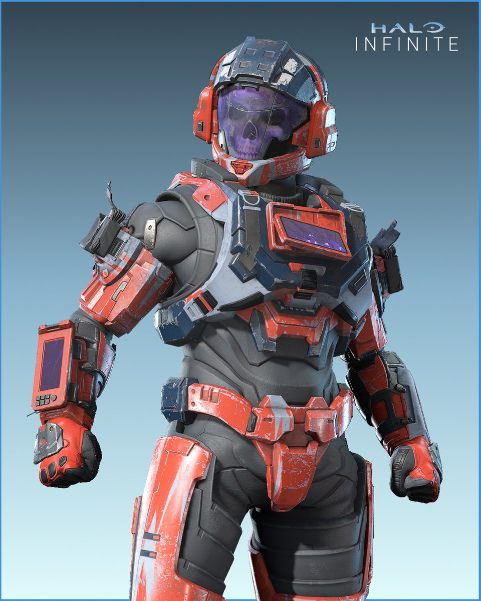 Halo's tweet image. Spooky scary skeleton Spartans will send shivers down your spine 💀

Dive into darkness with the Ghost of Reach or summon the shadows with Oblivion&apos;s Herald—both bundles are now available in the Shop!

#HaloFleetcom