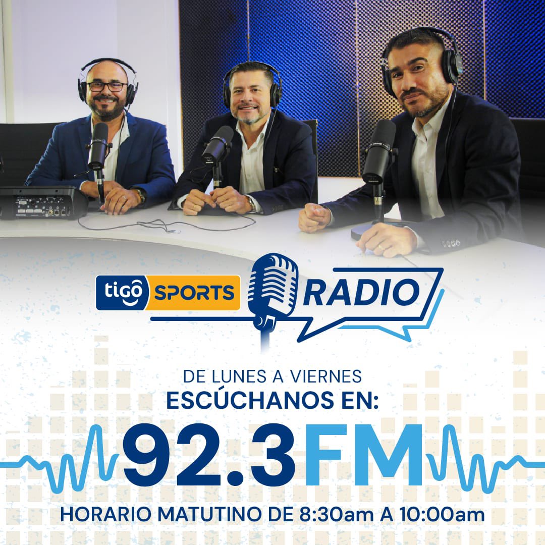 Mañana regresamos a la radio. Un servicio más de Tigo Sports a través de Extra Radio, 92,3 fm a partir de las 8:30am.