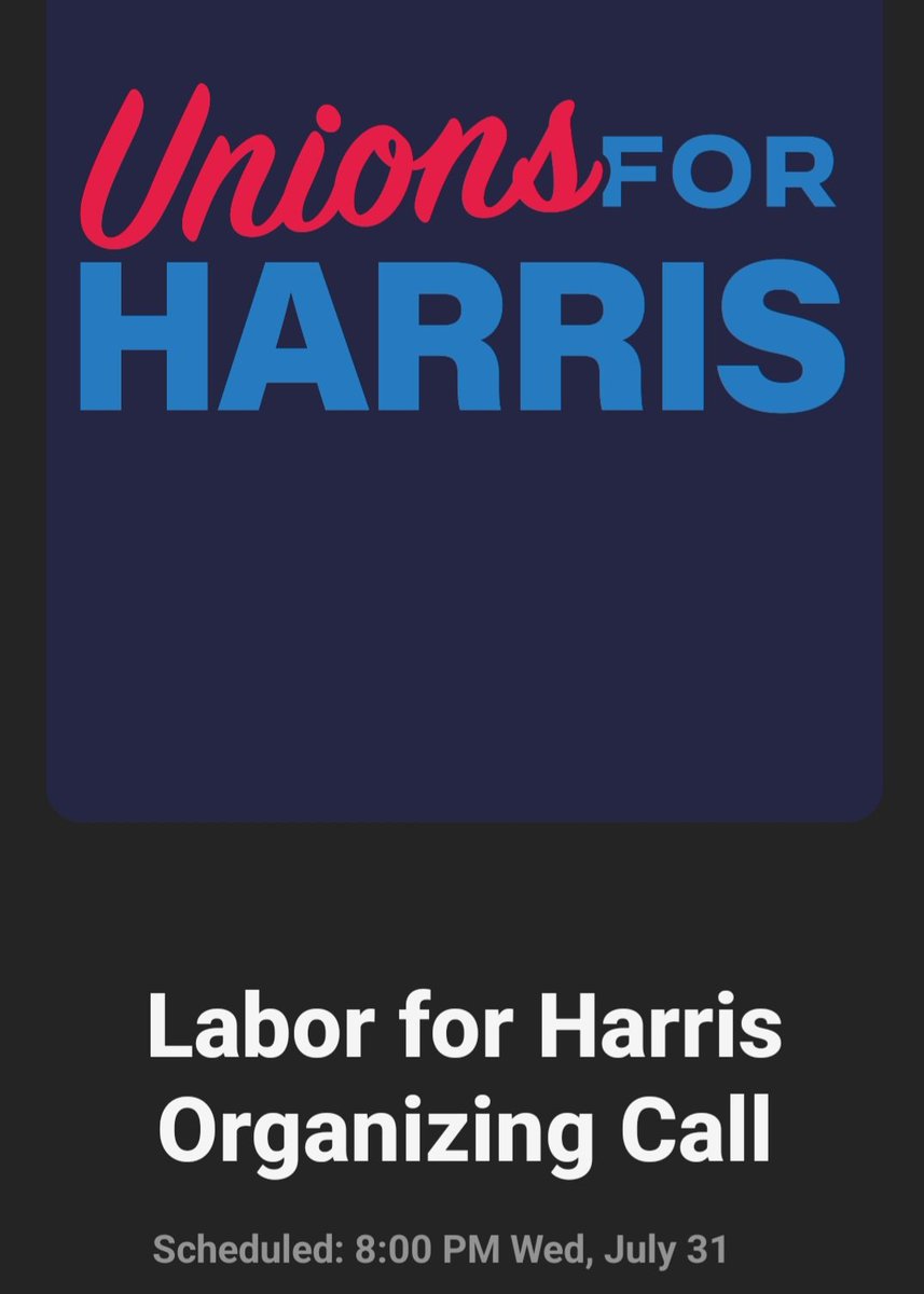 Chris_Roell's tweet photo. I'm very excited to elect @KamalaHarris! Great @AFLCIO inspiring call!
#UnionsForHarris #itsbetterinaunion #passtheproact https://t.co/dOTjWJj6pV