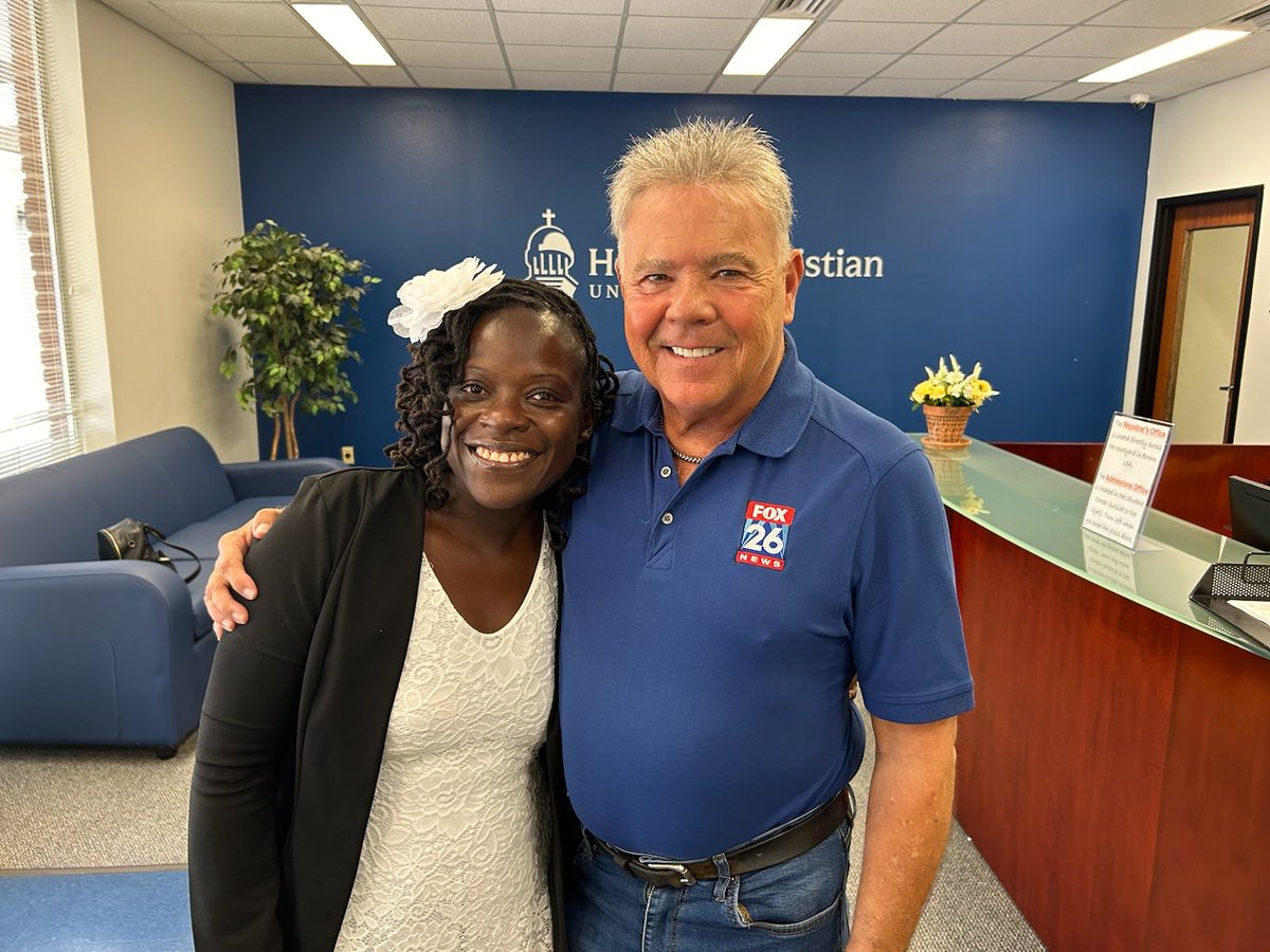 RWallaceFOX26's tweet photo. This mom of a college bound freshman was having serious FASFA issues Houston Christian University got involved and now financial aid is approved #Only on Fox #Fox26 #HCU #Fasfa #college https://t.co/ASFqRtGHUy