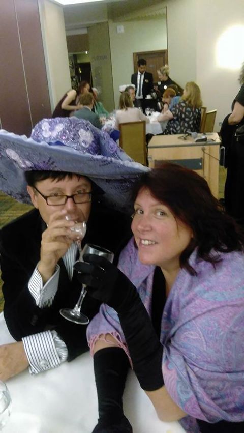 In slightly nostalgic mood tonight. With Alex Trenoweth <a href="/AlexTrenoweth/">Just call me Al💫</a> years back at someplace.