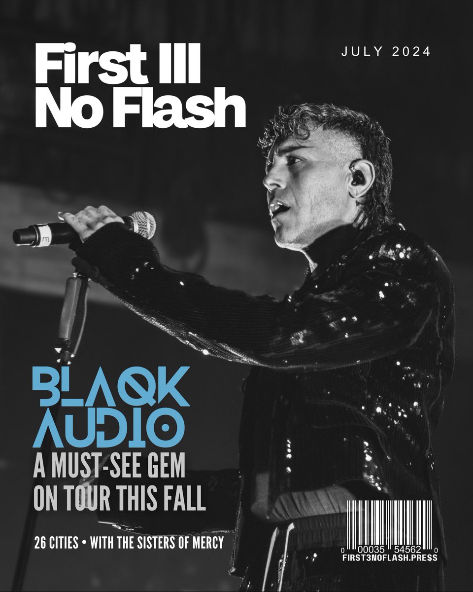 DIGITAL COVER: <a href="/blaqkaudio/">BlaqkAudio</a> is a darkwave dream made up of AFI's <a href="/DaveyHavok/">Davey Havok</a> and <a href="/jadepuget/">Jade Puget</a> — read more about them and where to see them on tour this fall!

📸 <a href="/nikkiphillips/">Nikki Phillips</a>