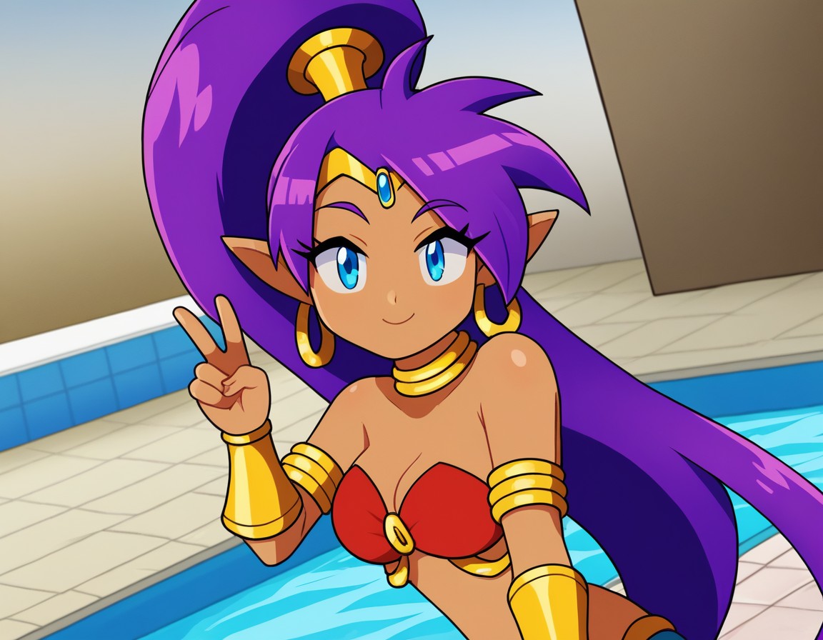 oleoleart's tweet photo. Shantae requested from fan! SFW will be considered all NSFW must require a donation ty!! #shantae #game #fanart #bikini https://t.co/qSb3PhHEeM