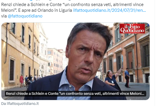 spighissimo's tweet photo. Cazzo uno che è meno popolare di una scoreggia in ascensore che detta le condizioni...roba da matti https://t.co/bWxxv38wux
