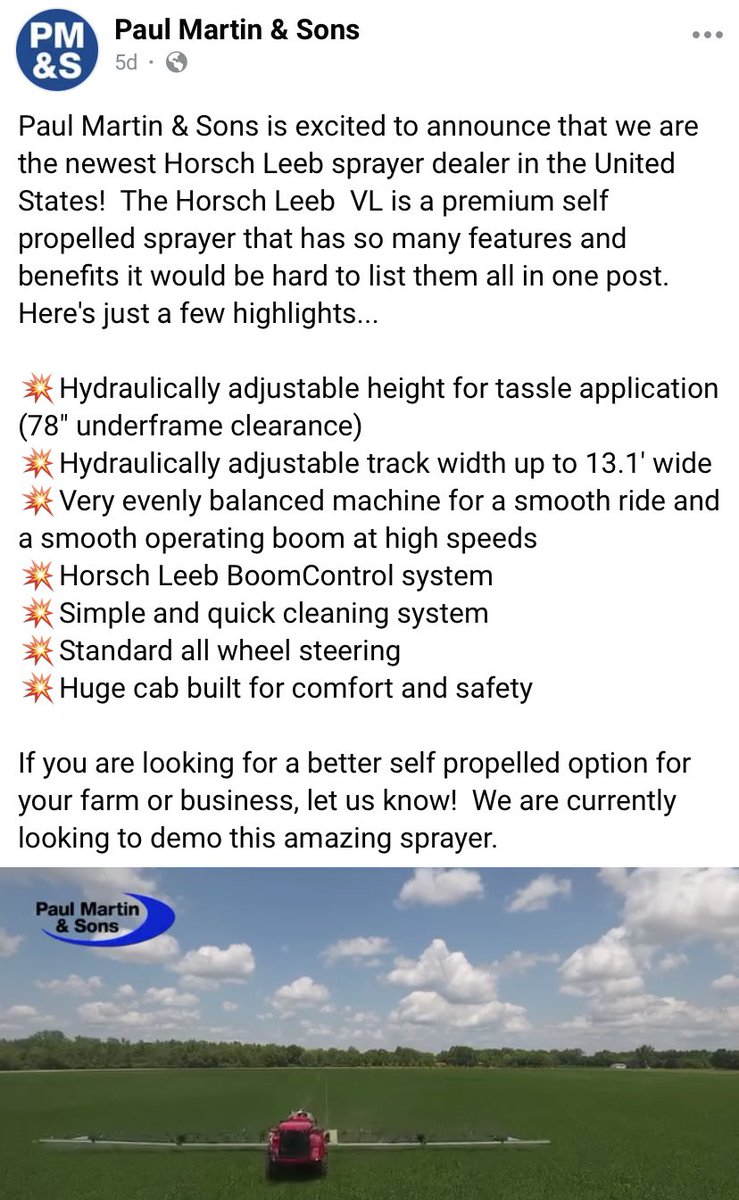 🚨 New USA sprayer dealer alert 🚨 2 new sprayer locations in Ohio.