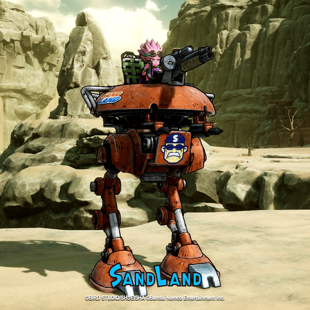 🚨New products just dropped at the Paint Shop inside Spino! 

Download the FREE Decal and Special Main Weapon Pack for #SANDLAND now and to get:

🟠Rao and Thief Decal Set
🟠Enemy Decal Set
🟠Vron Decal
🟠Geji Dragon Decal Set
🟠 Special Main Weapon