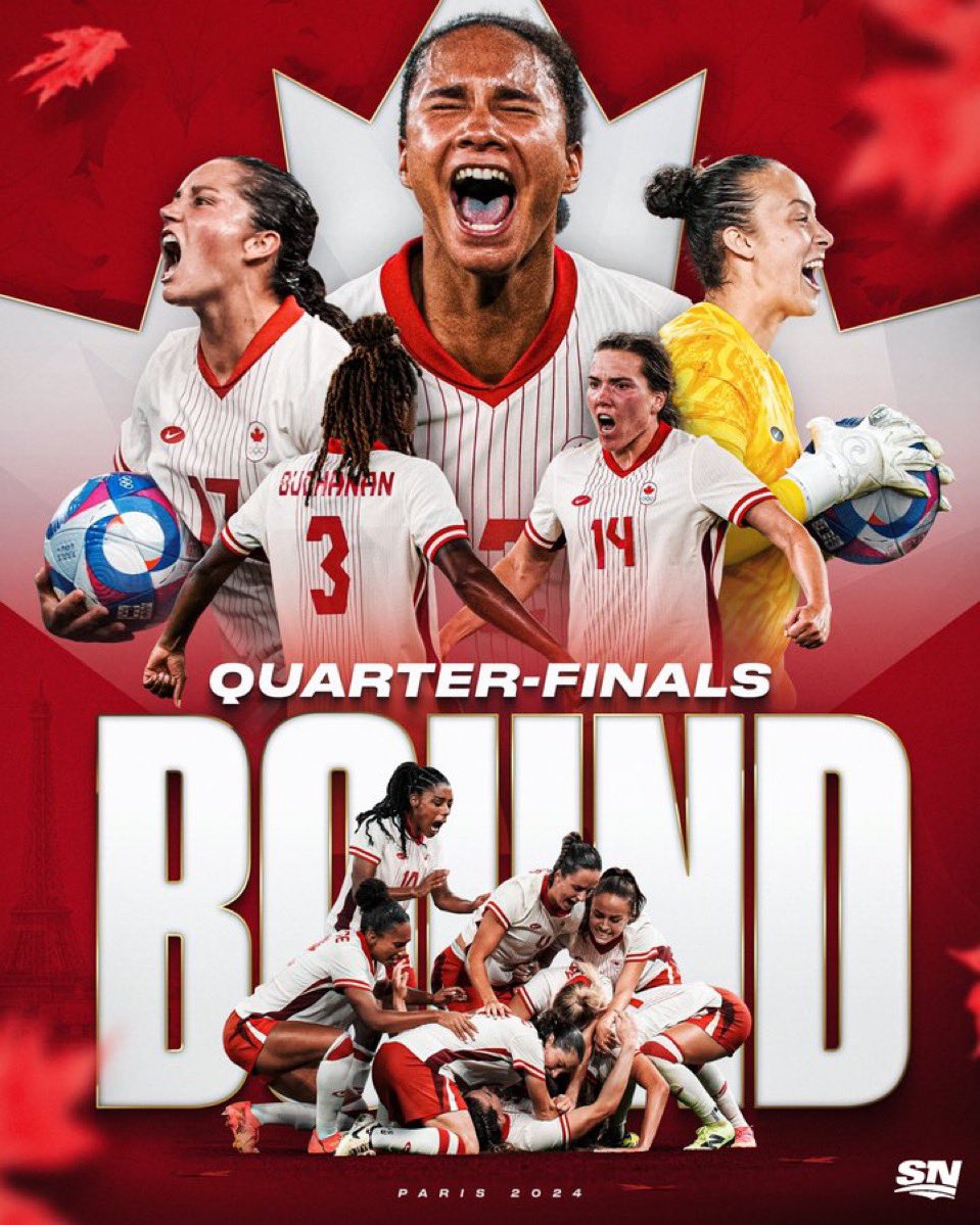 What a response from Canada #CanWNT !!!! 

They end up with 9 pts on 3 games…3 after the sanctions….and move on anyway….unreal!