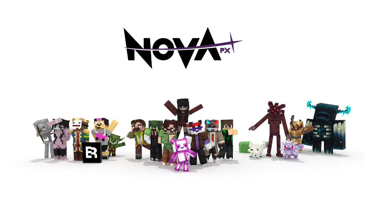 ¡Gracias a todos por su gran apoyo a este GRAN proyecto! Estamos emocionados de mostrarles el cambio...💜

Despedimos ProyectoPX y traemos este nuevo rediseño, acompañado de todos los GRANDES que componen este equipo!

✨Nova PX ~ Unidos en la excelencia✨

#novapx  #minecraft