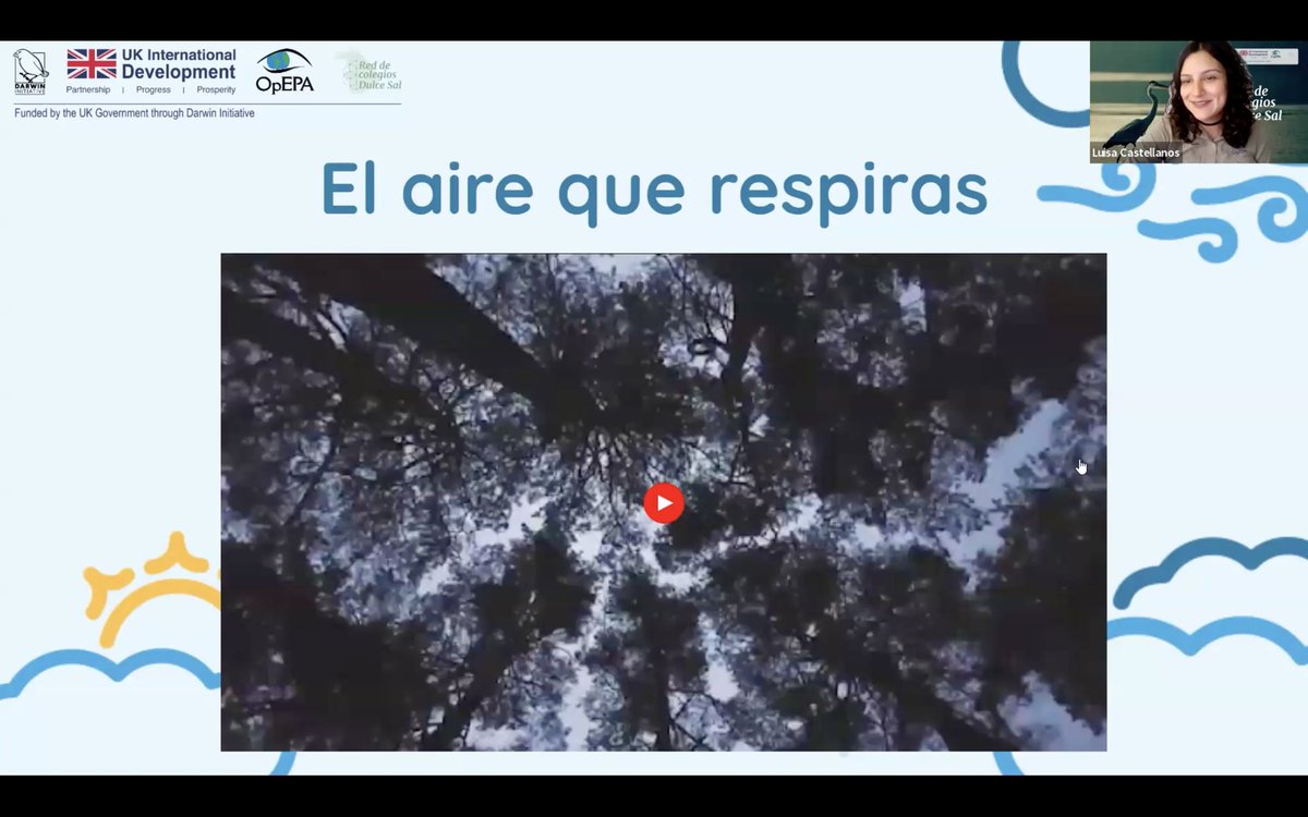 OpEPA's tweet photo. 🎉 ¡Así fue nuestro nuestro octavo encuentro virtual con los estudiantes y docentes de la #RedDulceSal! 🙌

¡Aprendimos mucho del aire que respiramos! ⛰️ ¡Y tuvimos a Oswaldo Toro como invitado especial! 🙌

👈 ¡Desliza y revive los mejores momentos! 👉

#UKDev #OpEPA @UKBCFs @UKinColombia @HodgsonGeorge
