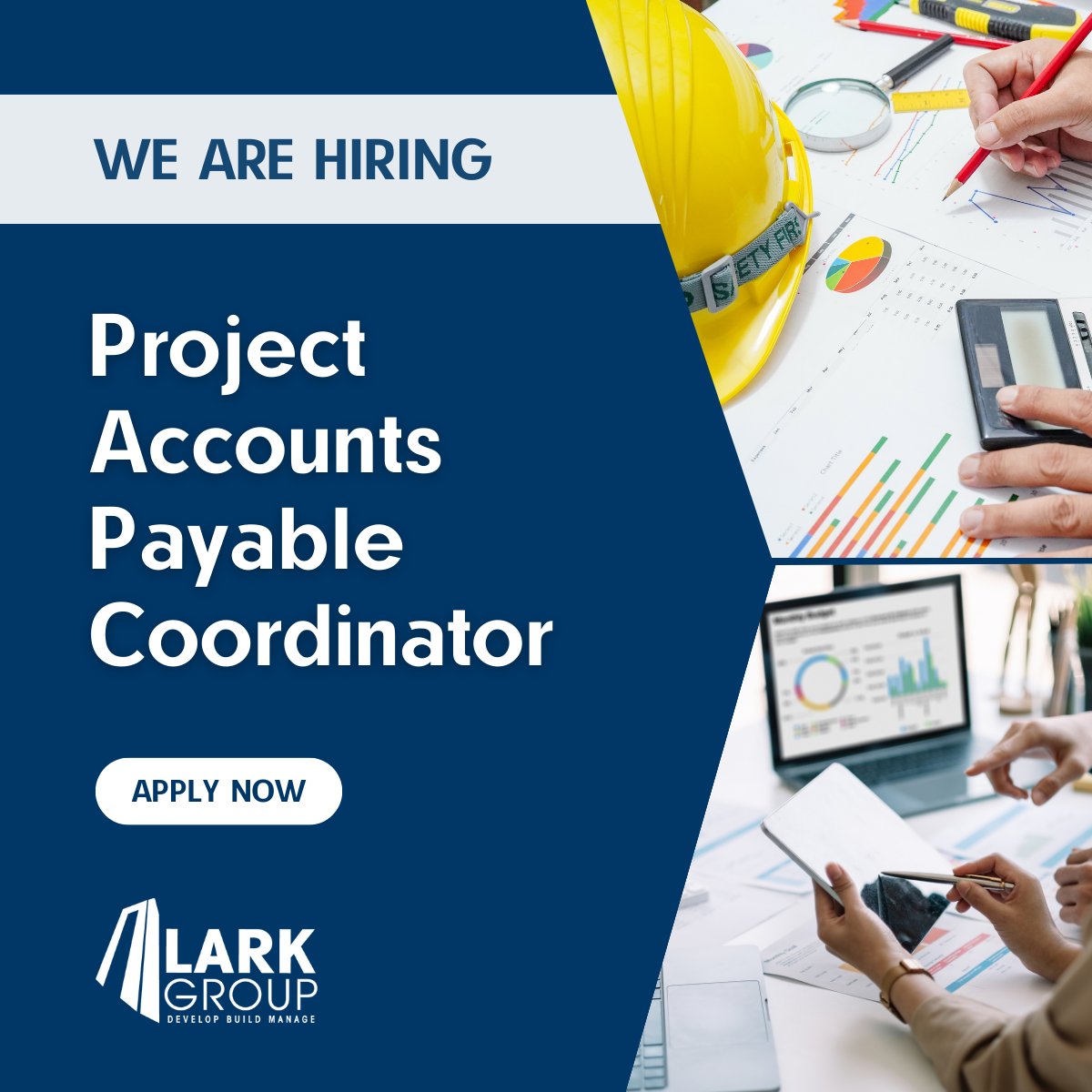 larkgroup1's tweet image. Do you have experience in construction &amp;amp; project accounting? Join our team as a Project Accounts Payable Coordinator! If you have great attention to detail &amp;amp; excellent communication skills, apply today: bit.ly/3YqvlAG #projectaccounting #accountspayable
