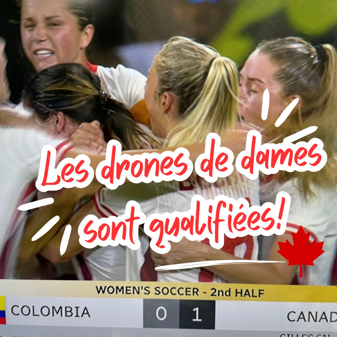 ibiwa's tweet photo. Qualifié bravo au #DroneDeDames! Team Canada… c’est un sacré parcours et un belle exemple de rédemption de résilience et du succès des valeurs du sport! #Canada #Paris2024 https://t.co/O0AhdYAA7V