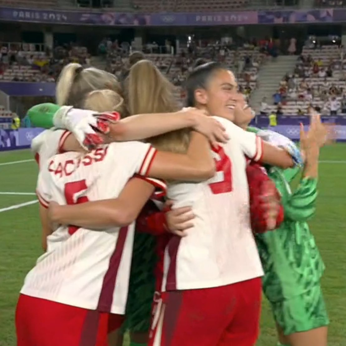 WomensGameMIB's tweet photo. CANADA ARE THROUGH TO THE KNOCKOUT STAGE DESPITE THE 6-POINT DEDUCTION THEY FACED. THEY WON ALL 3 OF THEIR GAMES, ADVANCING TO 2ND PLACE IN GROUP A WITH 3 POINTS. KUDOS TO THE PLAYERS FOR GIVING IT THEIR ALL AND GETTING THEIR TEAM THROUGH 🇨🇦👏 https://t.co/PWXP9wsAc4