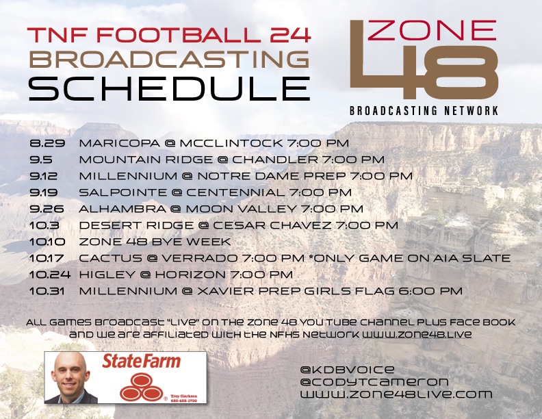 Zone 48 Broadcast Network tweet media