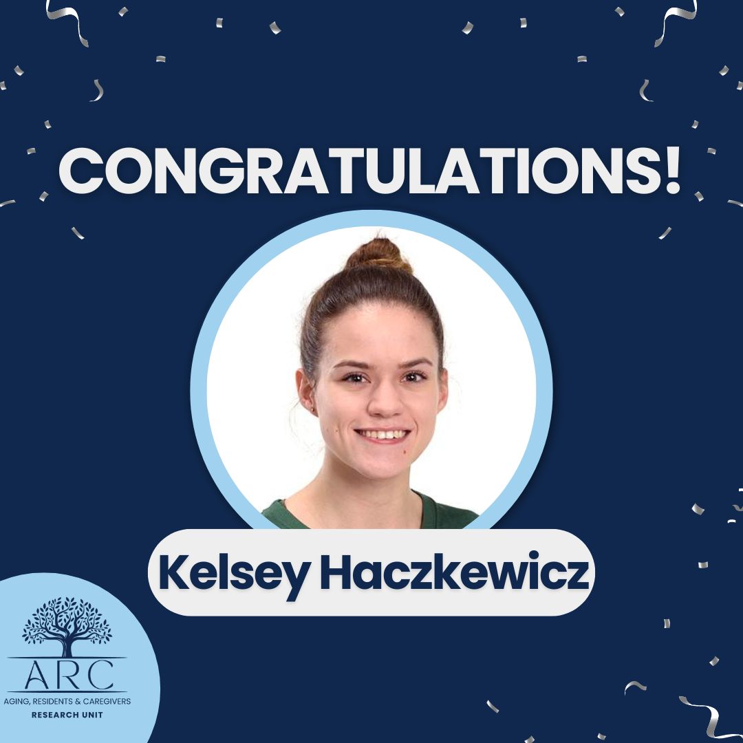 ARC Research Unit (@arcresearchunit) on Twitter photo We are so excited to share that Dr. Gallant’s master’s student, Kelsey Haczkewicz (<a href="/kelseyhazzy/">Kelsey Haczkewicz</a>), has officially defended her thesis titled Identifying the Support Needs of Informal Caregivers of Long-Term Care Residents: The Potential Benefits of a Mobile Application! 🎉 We are so excited to share that Dr. Gallant’s master’s student, Kelsey Haczkewicz (<a href="/kelseyhazzy/">Kelsey Haczkewicz</a>), has officially defended her thesis titled Identifying the Support Needs of Informal Caregivers of Long-Term Care Residents: The Potential Benefits of a Mobile Application! 🎉
