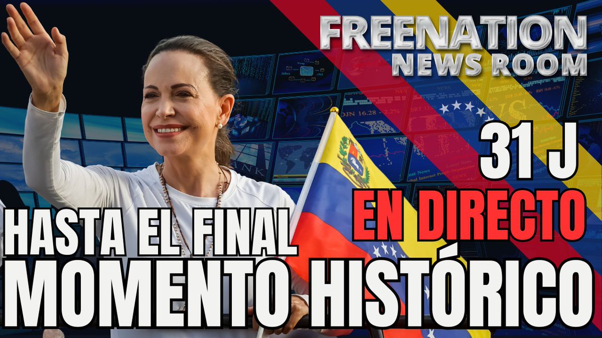 EN DIRECTO - Link de Transmisión que comienza en Freenation:
Ayudanos a compartir

youtube.com/live/ziS98H0SS…