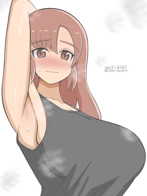 ラクガキおじさんの朝は早い。おはグレイス隊長。 