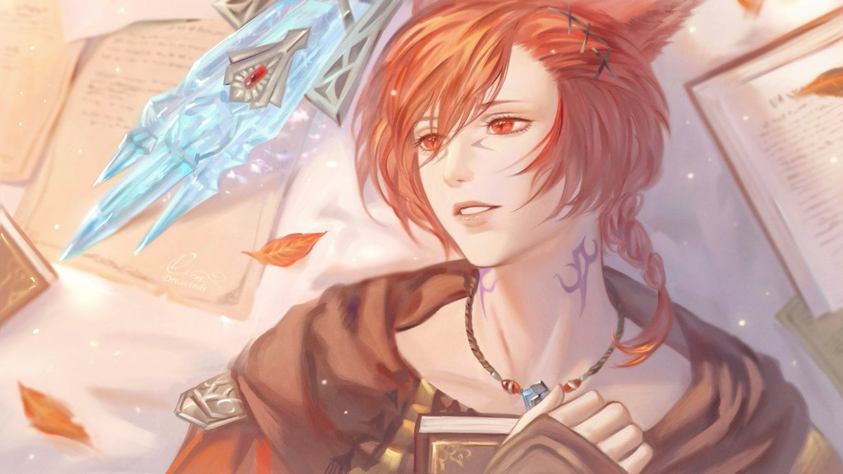 Dreavindr's tweet photo. ☀️
#ffxiv #ffxivart #grahatia https://t.co/pSJb2Lw0r5