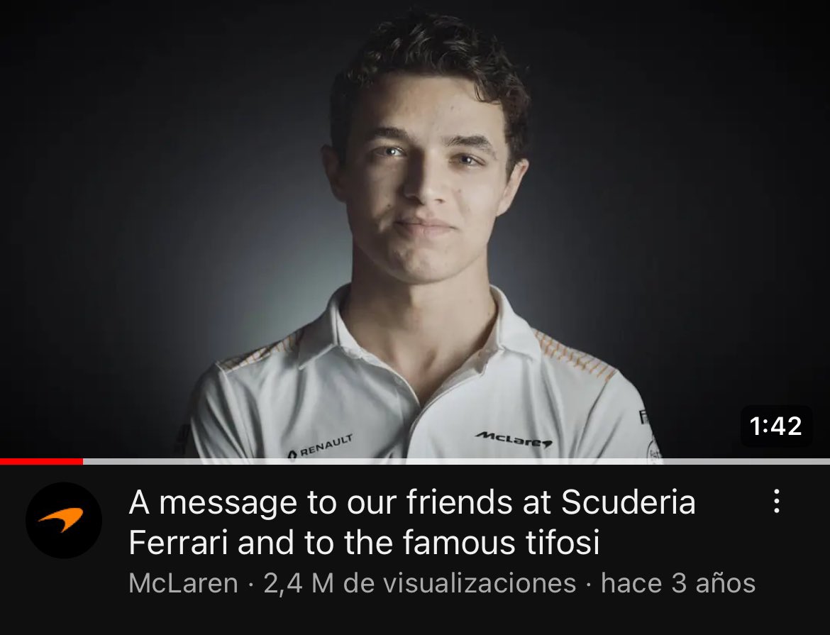 MerIsChil's tweet photo. Williams people are treating Carlos as if this video were for them. https://t.co/N1n18kUfpb