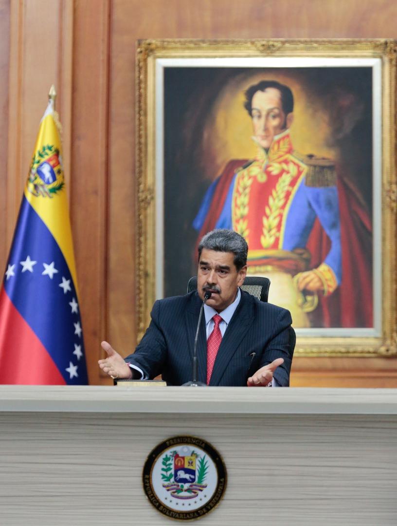 Ornella_Serrano's tweet photo. #Ahora | Pdte. @NicolasMaduro: ¿Cuál es la autoridad electoral en los Estados Unidos? Aquí en Venezuela hay un Poder Electoral, es el Centro de Mando.

#31Jul
#VenezuelaEsPaz https://t.co/qcwJeIV3rF