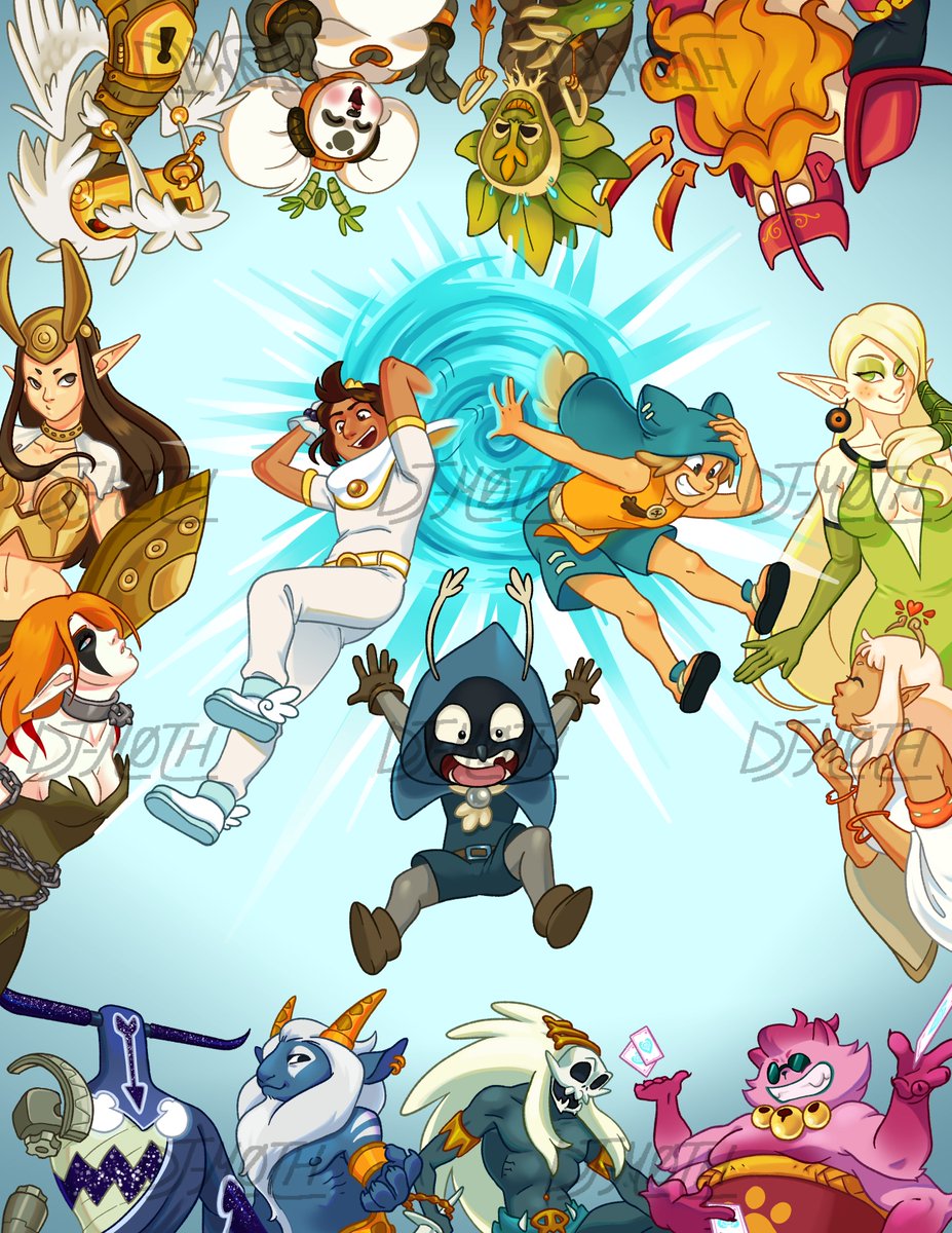 Gods of the Krosmoz for the Dofus to Tofus fanzine 👑 #DOFUS 

(LINK BELOW)