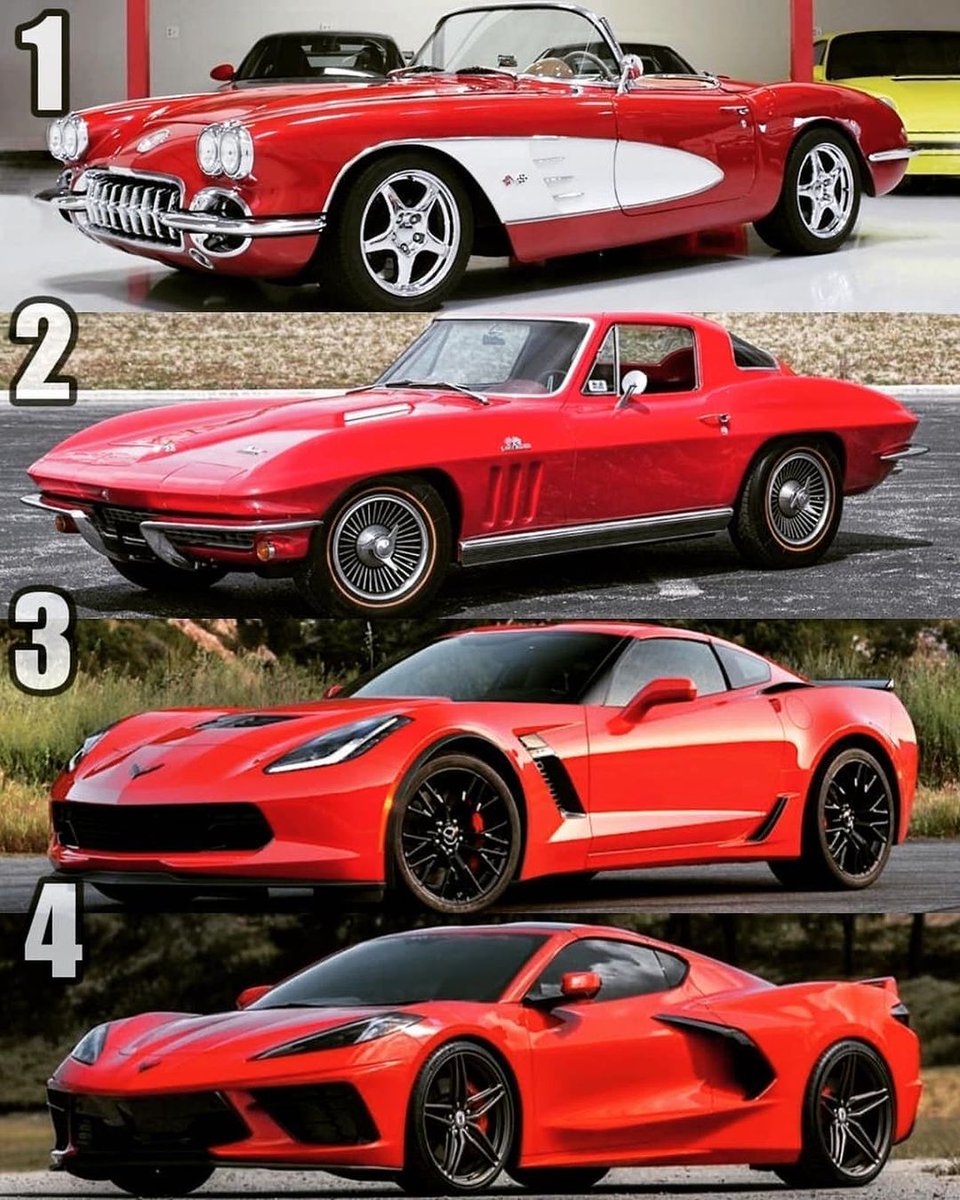 Col2Vintage's tweet photo. Which is your favorite Corvette ? https://t.co/xpUGTU3bqc
