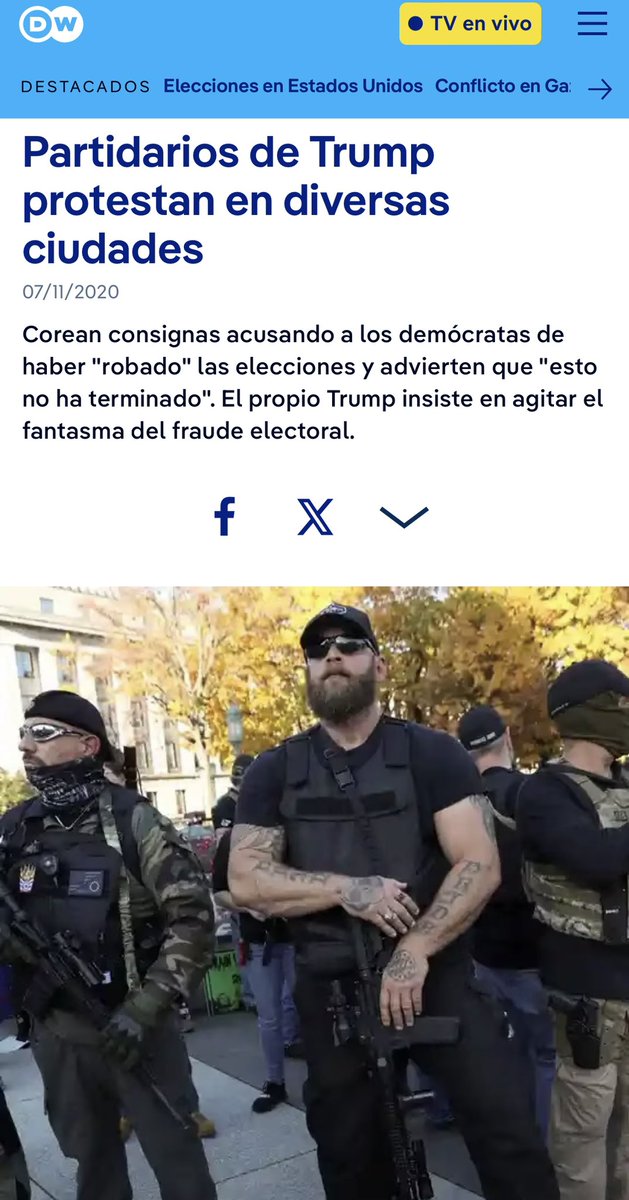 HipolitoAbreup's tweet photo. Que el actual gobierno de EEUU reclame transparencia en las elecciones en Venezuela, es una verdadera INMORALIDAD… Hace 4 años el canto de fraude de @realDonaldTrump dio vuelta al mundo, así como las protestas armadas que incluyó el asalto a su Capitolio. 

Ni la OEA, ni voceros de la ONU, ni ninguno de los presidentes y expresidentes proyanquis que hoy ponen en duda el sistema electoral venezolano, jamás se pronunciaron reclamando transparencia al imperio yanqui. 

El sistema electoral venezolano es totalmente auditable, la contrarrevolución habla de fraude sin prueba alguna, la gran mayoría de los observadores internacionales, con extrañas excepciones, ratifican la confiabilidad del sistema.

Joe Biden y Kamala Harris primero deberían resolver su problema de legitimidad antes de estar tratando de dar lecciones de democracia países como Venezuela, el cual cuenta con un sistema electoral que ha sido puesto a prueba exitosamente varias veces durante este siglo, cosa que no puede decir el imperio yanqui, basta preguntar a Al Gore quien empezando el milenio perdió por 500 votos la presidencia de EEUU y dijo que le habían robado las elecciones. 

Sin duda, este es el mundo al revés que tanto denunciaba Galeano.