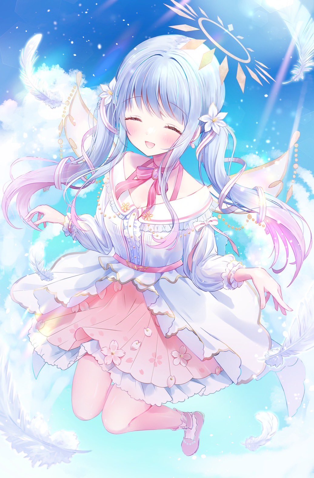 シーグラスアート　♡sakuraカクテル　ほろよい気分♡　✧春の桜を夢飛行✧ シーグラスアート ♡sakuraカクテル ほろよい気分♡ ✧春の桜を