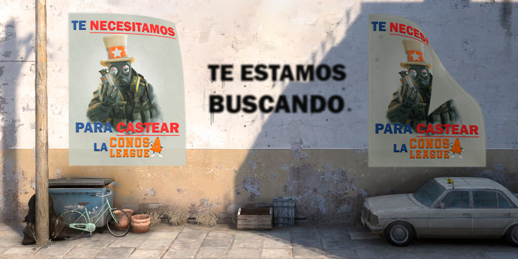 ConosLeague's tweet photo. Te estamos buscando, si te gusta castear tienes que ser caster de la Conos League tenemos los MD abiertos😁 https://t.co/Px62bQFshc