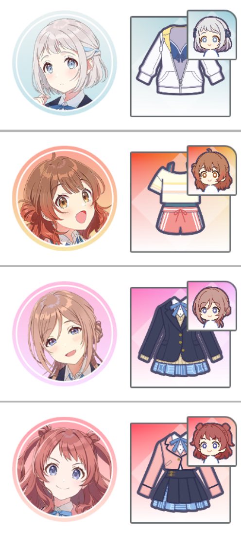 SADA_1982's tweet photo. 各コンテンツの担当・推し③

#シンデレラガールズ
#ブルアカ
#リステ
#学マス https://t.co/nX4jFwdzpp