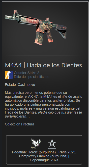 YeeTzyMuffinz's tweet photo. ⚠️SORTEO // GIVEAWAY⚠️
M4A4 | Hada de los Dientes (MW)
-Follow
-RT
-Like al video + coment
https://t.co/FxOPSZdIsg
END: 06/08
#csgo #csgoesp #csgogiveaways #CS2Giveaway #CS2 #sorteo #giveaway #CS2GIVEAWAY #counterstrike #skinsfreecs2 #sorteocs2 https://t.co/Wuy5o5fs7m