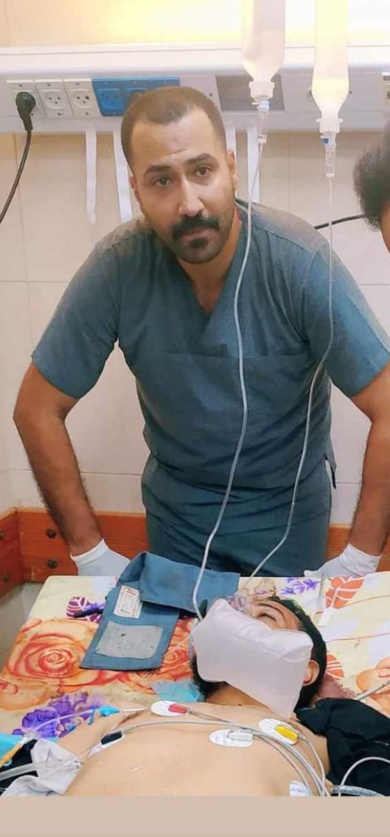 Iam Dr Mohammed al Najjar from Gaza  and that's me in the profile picture. My greatest dismay is that my death in an Israeli bombardment would be mentioned as just a number among the increasing figures every minute. For example, "A young man and three others were killed by