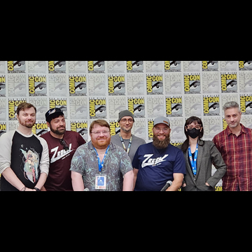HiconMedia's tweet photo. Thanks to everyone who came to the @ZrockComics @Comic_Con Creating Comics Ask Me Anything panel featuring @PatShand, @JeromyDeChant, @racheaissance, @MatiasTimarchi, Brock Smith, and myself moderated by @NDCal5! https://t.co/1Rc8hXustc