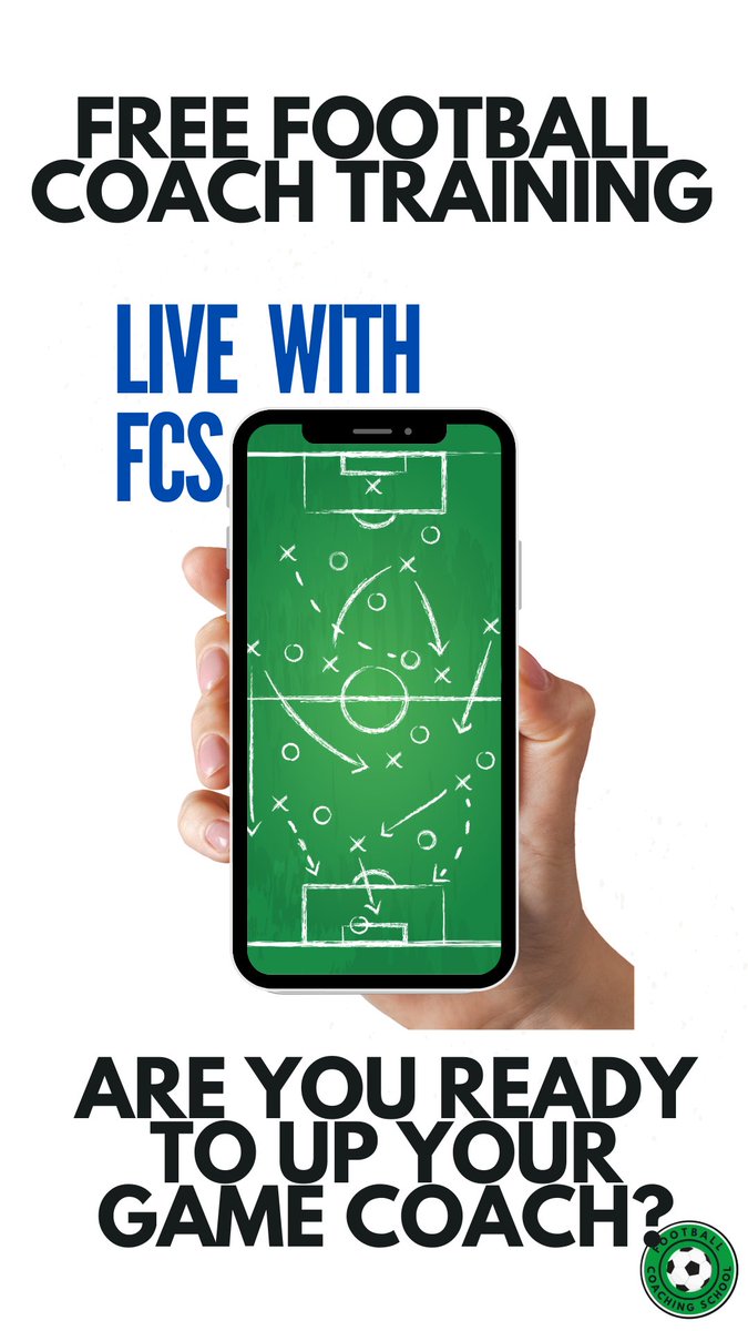 fcoachingschool's tweet image. Always looking for ways to improve.  Learning from different coaches, different sessions, how engaged are the players.  Thinking how can I put this into practice?  How to adapt to your players.

#footballlearning #footballsession #footballtactic #football #footballsessionplans