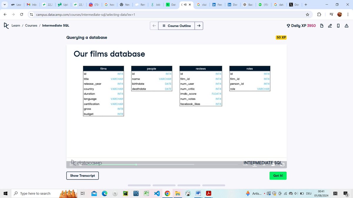 DoreenNangira's tweet image. Day 72 of #100DaysOfALXSE
Went deep into databases, data schemas, wrote SQL queries
#SQL #relationaldatabases #data
@facesofalxse