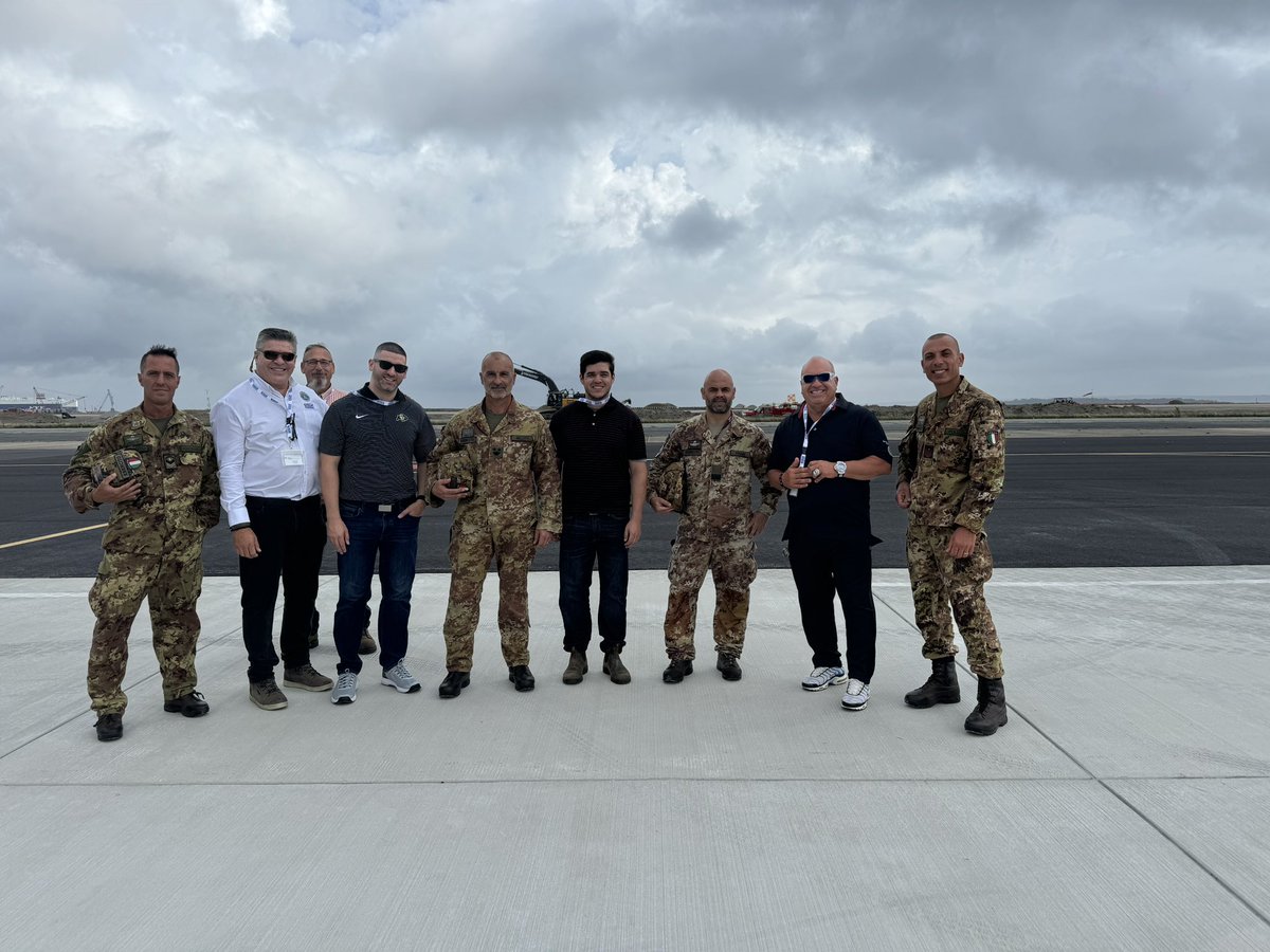A great with the RI National Guard, Employer Support of the Guard and Reserve in Rhode Island. Awesome to meet the Italian Military jump team and receive Italian swag.